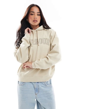Katie hoodie in salt