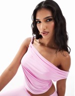 co-ord slinky - pink